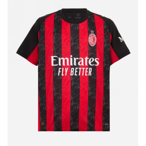 AC Milan Hjemmebanetrøje 2025-26 Kortærmet